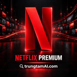 Ảnh sản phẩm tài khoản Netflix Premium - trungtamAI.com
