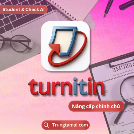 Tài khoản Turnitin 1 tháng - Nâng cấp chính chủ