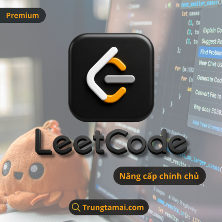 Tài khoản Leetcode premium 1 tháng
