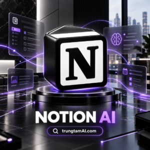 Ảnh sản phẩm Notion AI - trungtamAI.com