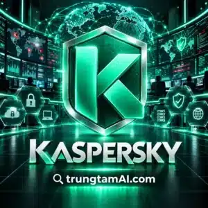 Ảnh tài khoản Kaspersky tại trungtamAI.com