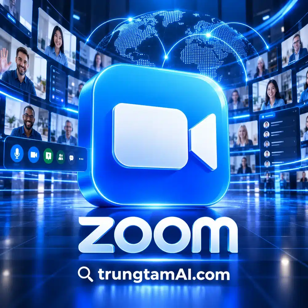 Ảnh tài khoản Zoom tại trungtamAI.com